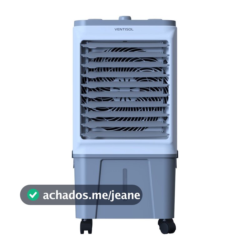 Climatizador Ar Frio Portátil  16 Litros Umidificador Ventisol  127V / 220v