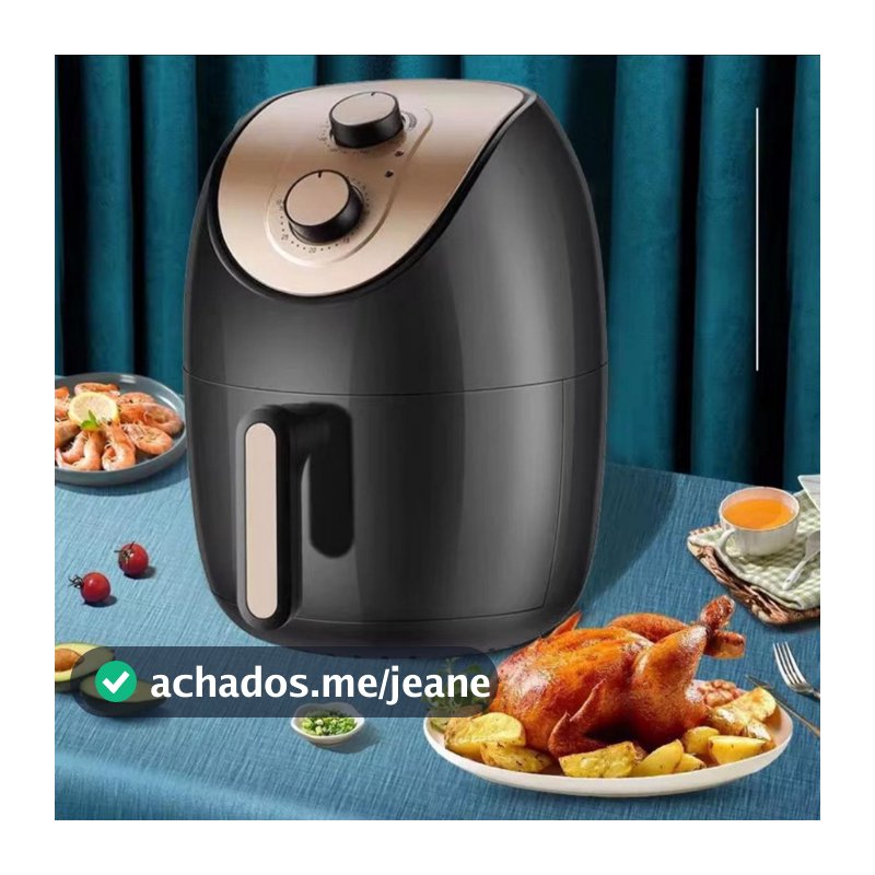 Fritadeira Elétrica Air Fryer Sem Òleo 3.5 Litros 1200W