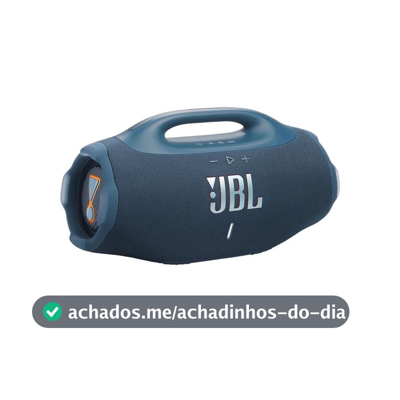 Caixa de Som Bluetooth JBL Boombox 4, com Auracast, IP68 Azul - 28913918