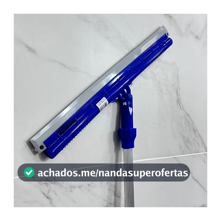 Rodo De Silicone Mágico Twister 45cm 2 em 1 Varre  S/ cabo Tira Cabelo e Varre