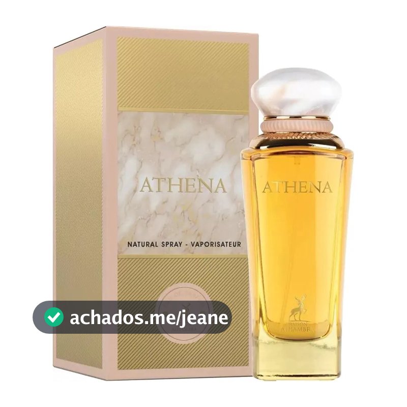 Perfume Árabe Athena Maison Alhambra Feminino Eau de Parfum 100ml Original
