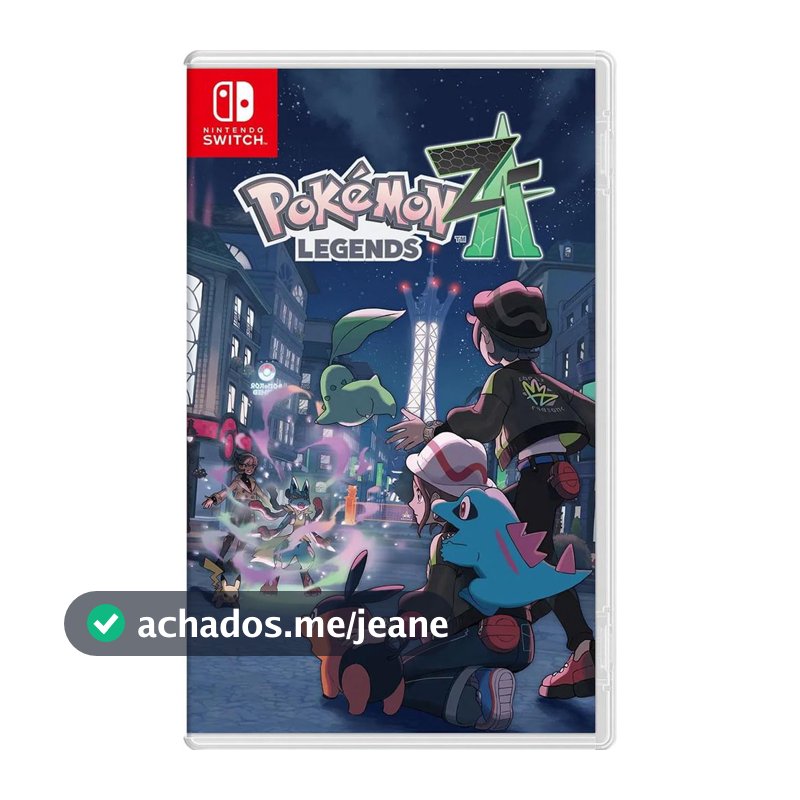 Pokemon Legends Z-A UAE Switch Midia Fisica