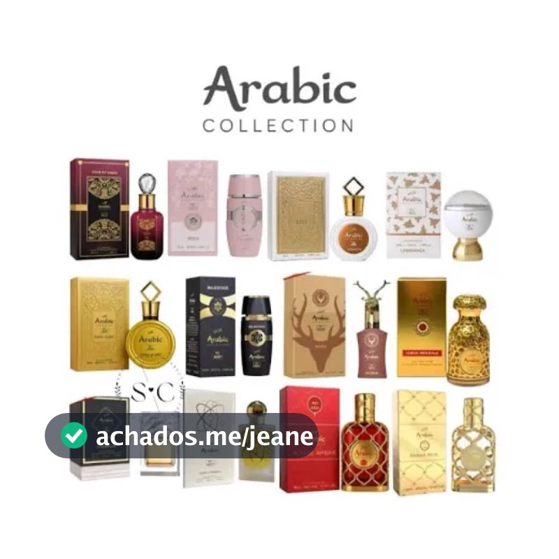 Perfumes árabes miniatura originais arabic collection | feminino e masculino 25ml