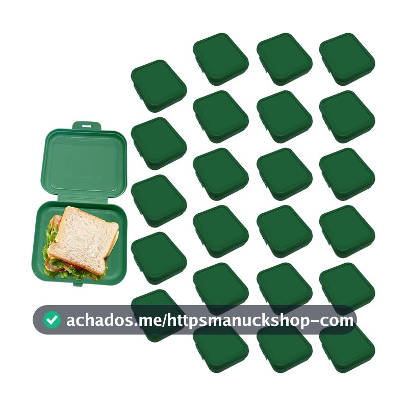 Porta Sanduíche Porta Lanche Infantil 300ml Plástico Resistente Lembrancinha Festa Escolar Kit 24pçs