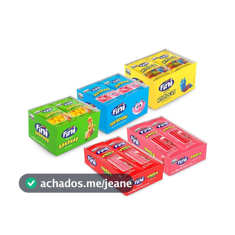 Kit Mix 60 pacotes de 15g cada - FINI