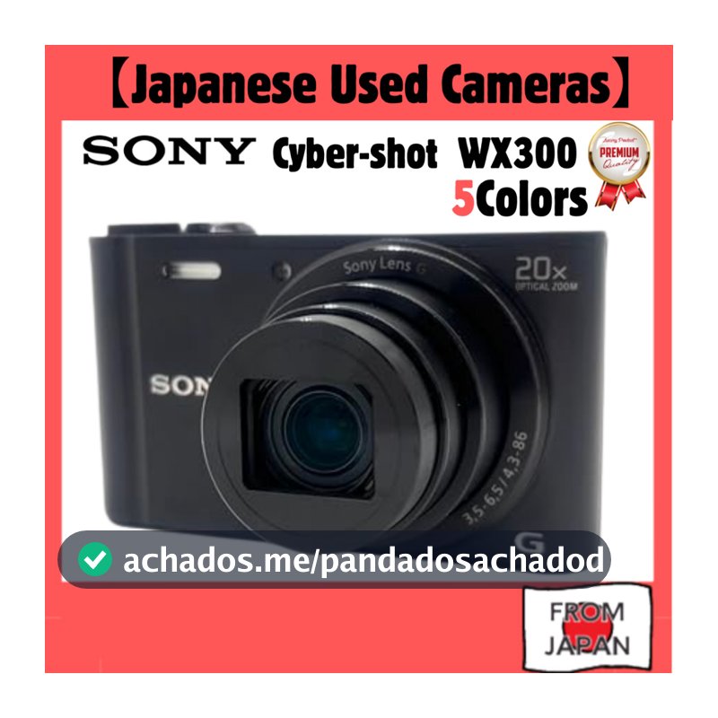 SONY Digital Camera Cyber-shot WX300 21.1 million pixels Optical 20x Black DSC-WX300(B) Point & Shoot Digital Camera...
