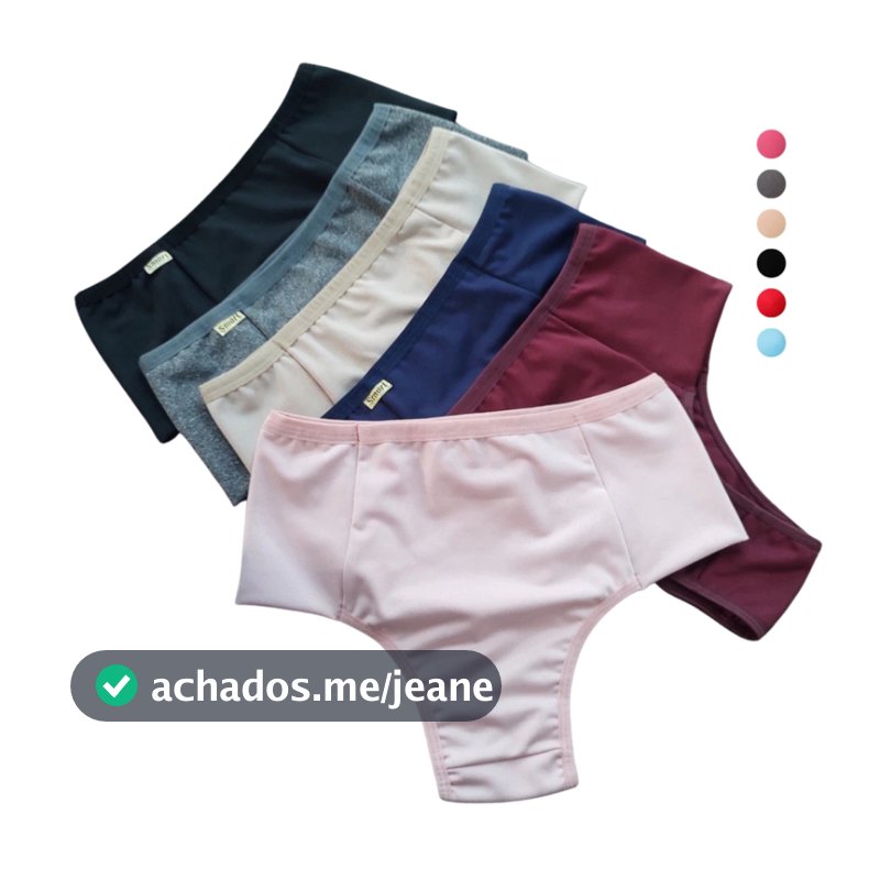 Kit Calcinha cós alto segura barriga Cinta Modeladora Feminina calcinha cintura alta