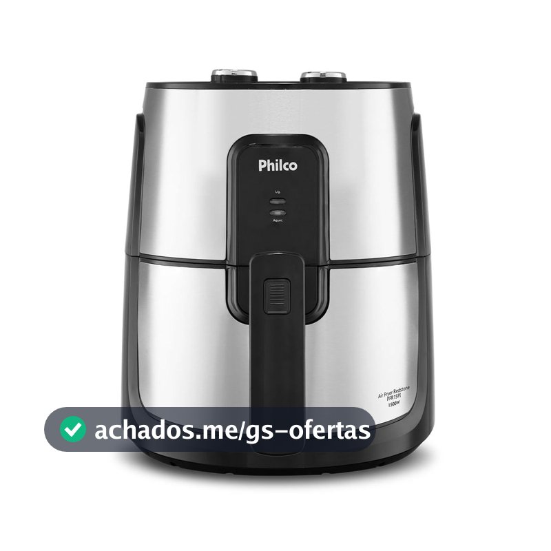 Air Fryer Philco 4,4L Antiaderente Redstone 1500W PFR15PI