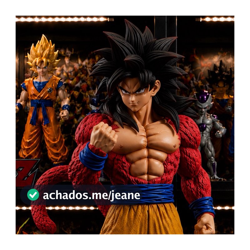 Action Figure Goku Super Sayajin 4 De 30Cm Dragon Ball Z GT Banpresto