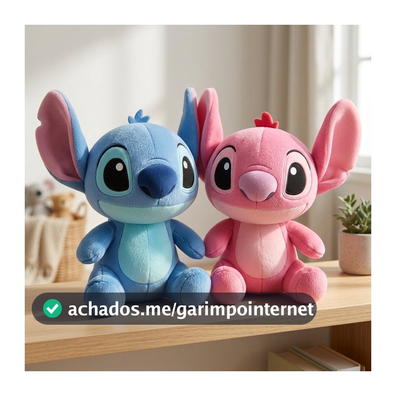 Pelucia 30CM Stitch Angel pelucia boneco brinquedo urso de pelúcia grande ursinho stitich