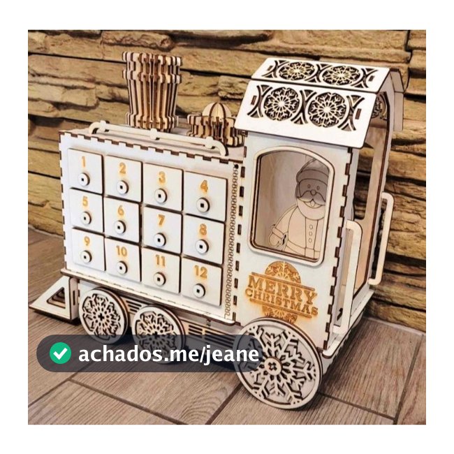 Trem do Papai Noel - Calendário do Advento