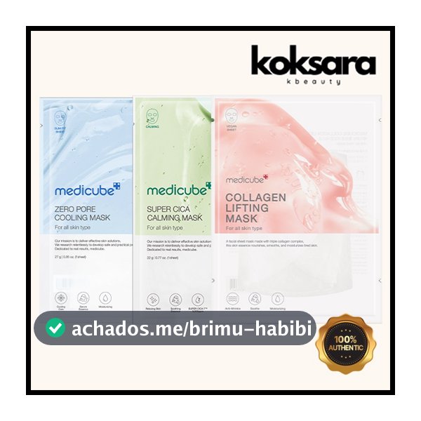 medicube collagen lifting mask 27g 1ea 3types