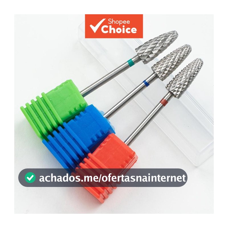 KIT-1PC/2/3 Peças de brocas profissionais pequenas, para máquina de broca elétrica de arte de unhas, acessórios de