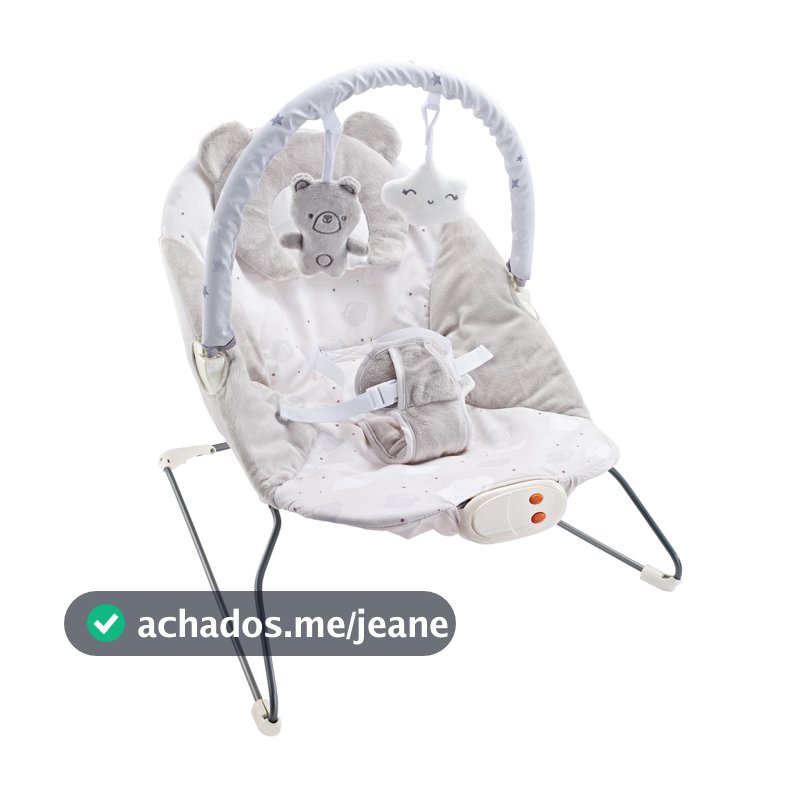 Cadeira Descanso Bebê Musical Polar Skyline Bege Maxi Baby