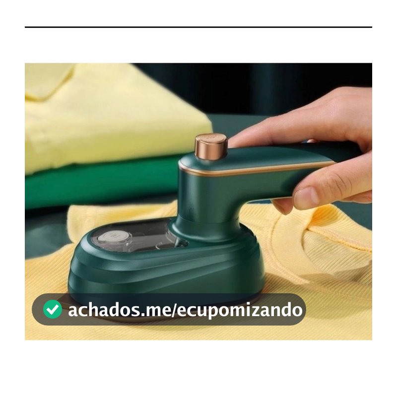 Mini Ferro Elétrico De Passar Roupa  A Vapor FACIL