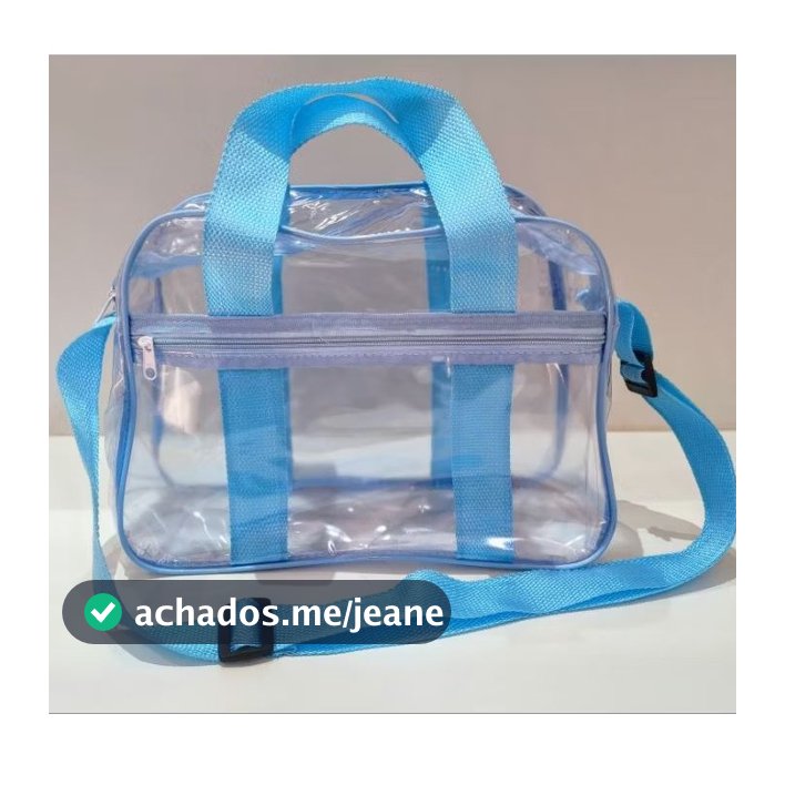 Bolsa Transparente em Cristal 0.20 — Maternidade | Praia | Viagens