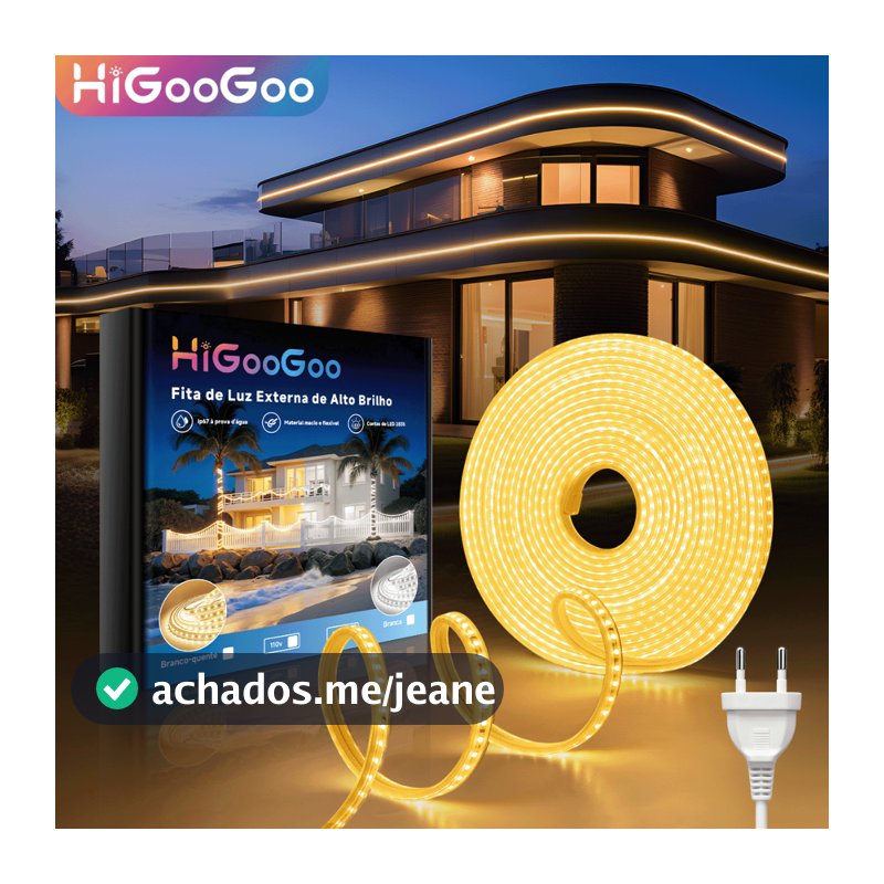 HiGooGoo 30M Ar Livre Fita LED 110v/220v Alto Brilho LED Strip Varal De luz Decorações De Carnaval Natal Interior Exter