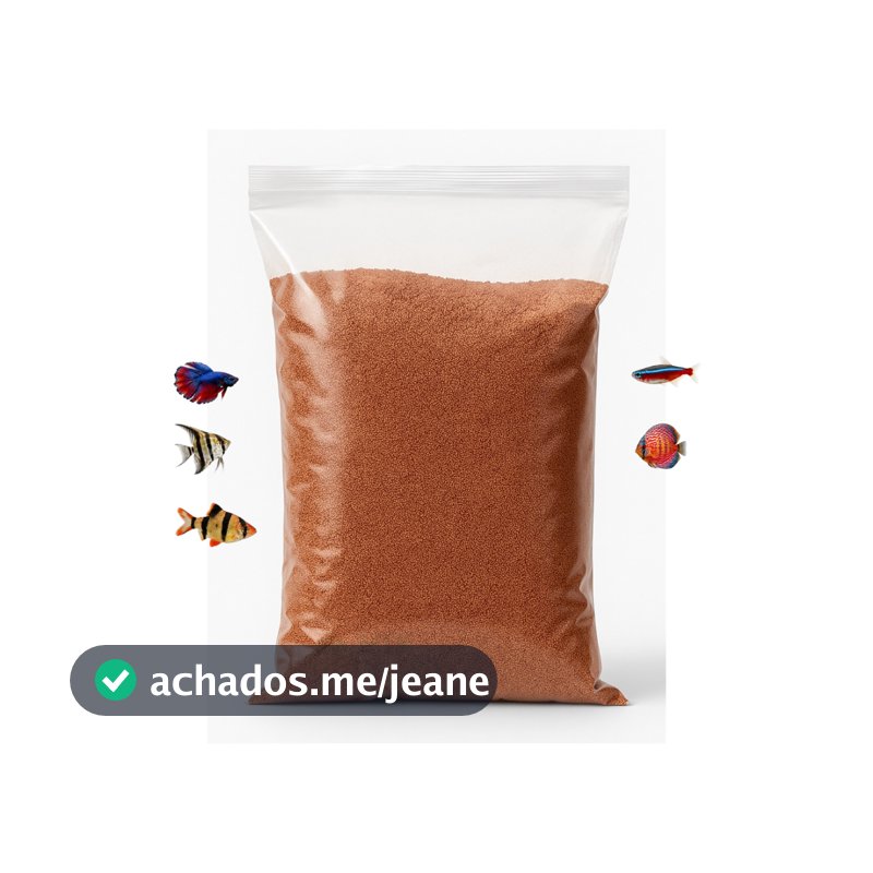 RPMR02 -  Ração Peixes Ornamentais Carnívoros Afundante Bits 250g