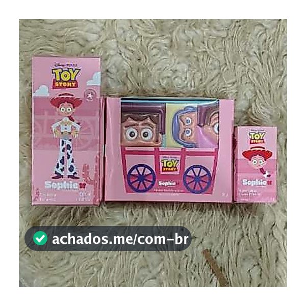 Linha Sophie Toy Story (Colônia, Balm e Paleta) 2026