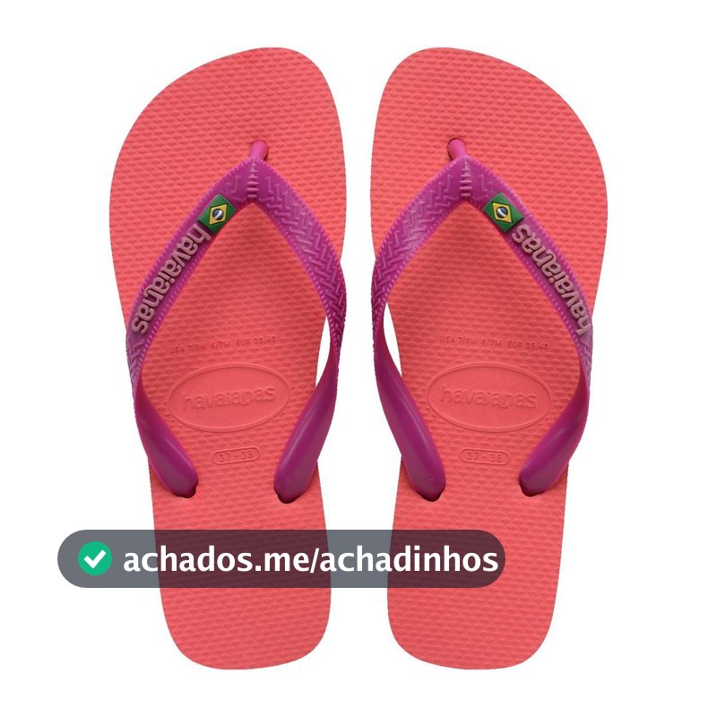 Chinelo Havaianas Brasil Logo