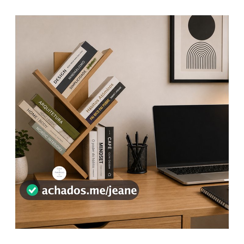 Livreiro de Mesa mini estante para livros porta livros leitura fácil (18)