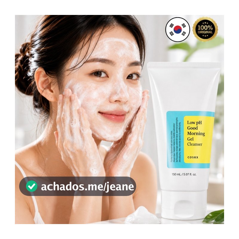 COSRX Low pH Good Morning Gel Cleanser 150ml Sabonete Facial Pele Oleosa Coreano Original