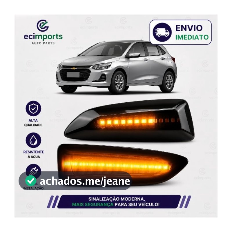 Pisca Seta Sequencial Onix Tracker Montana