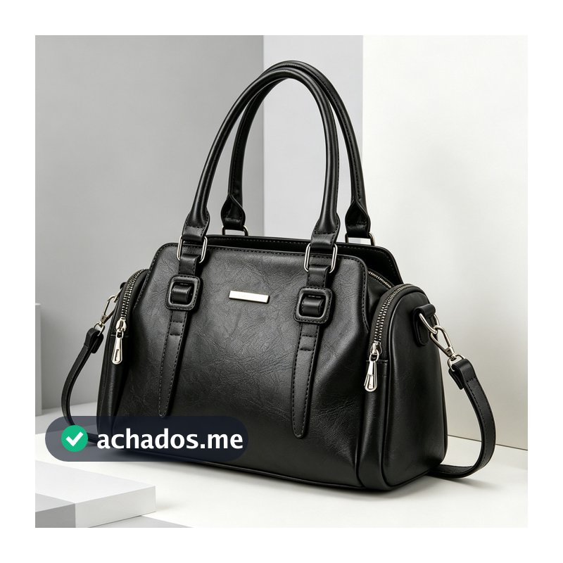 bolsa boston feminina amplo compartimento multiplos bolsos alça transversal regulavel elegante trabalho diario