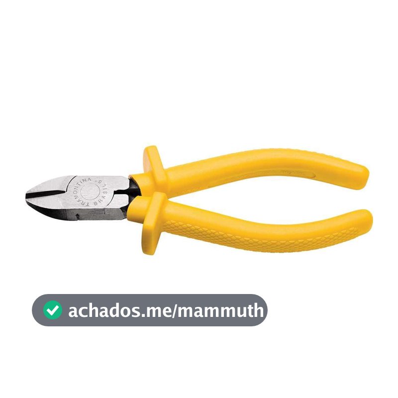 Alicate de Corte Diagonal 6" Cabo isolado a 1.000V 41006/106 - Tramontina