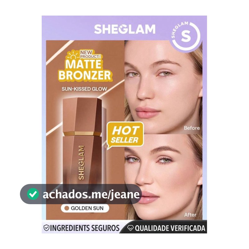 Contorno e Bronzer Líquido Matte Sheglam
