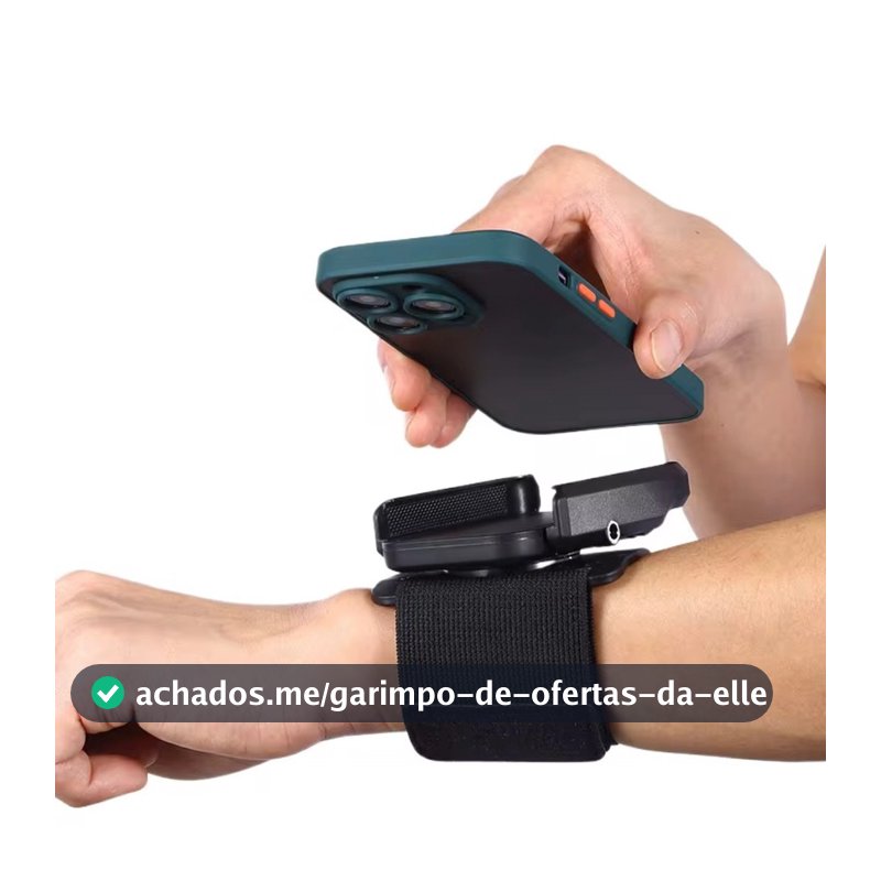 Suporte Celular Braço Braçadeira Pulso 360° Celular Universal IT Blue LE-139