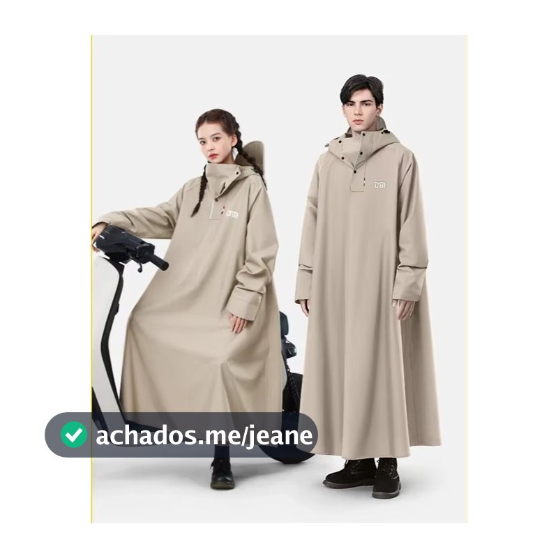 Capa de chuva para carros elétricos, motocicletas a bateria, poncho longo à prova de chuva para homens e mulheres