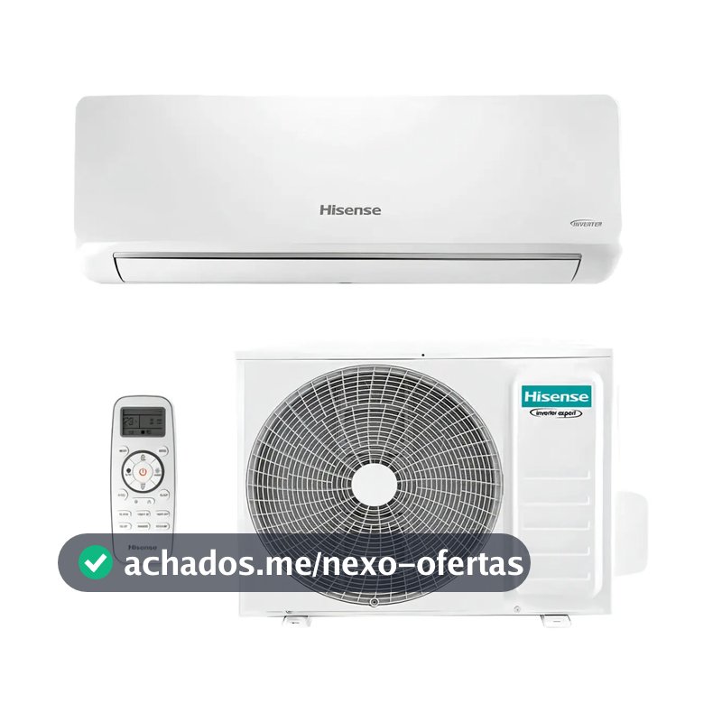 AR CONDICIONADO SPLIT HISENSE 12000BTUS INVERTER WIFI 220V