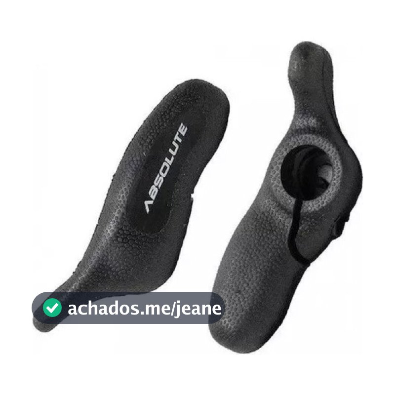BAR END ABSOLUTE ERGONOMIC 126MM PRETO BIKE
