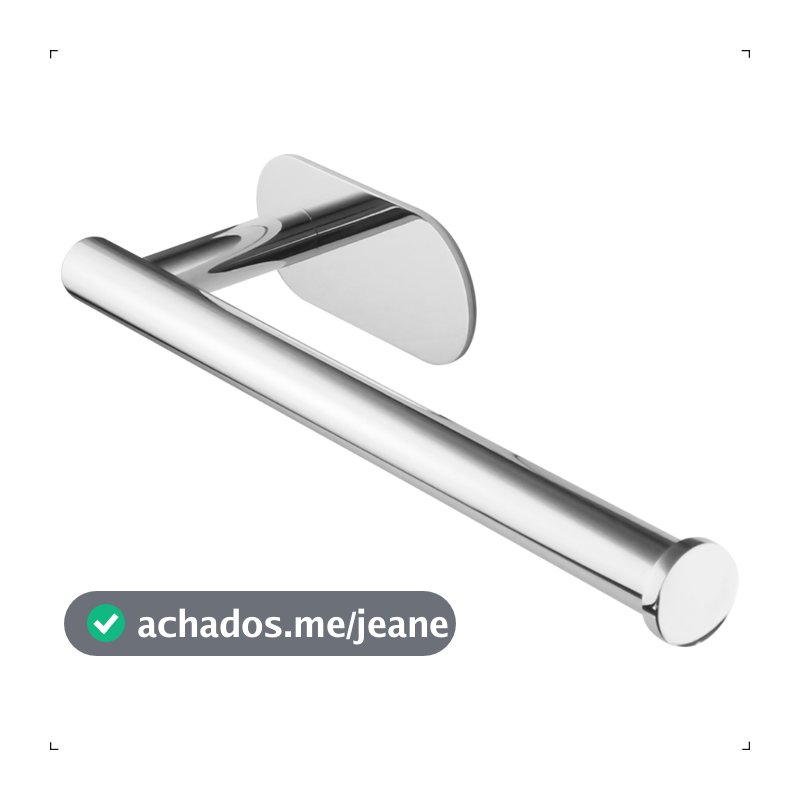 Suporte Porta Toalha Rosto Banheiro Aço Inox 304 Adesivo 3m