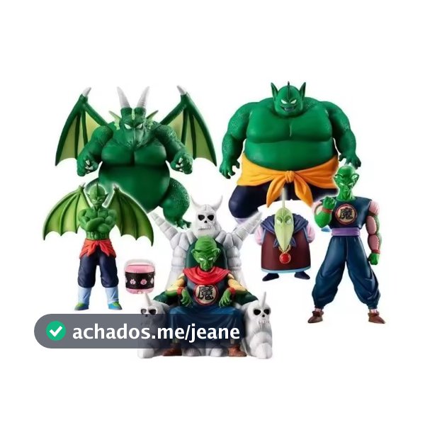 KIT 7 Bonecos Piccolo Dragon Ball 10cm EM PVC Colecionável Figuras DE Ação Action Figure Anime