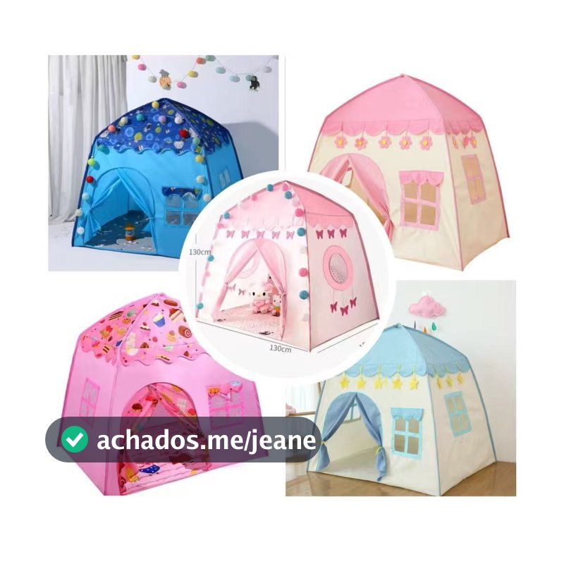 Barraca Infantil Menina Menino Tenda Minha Casinha