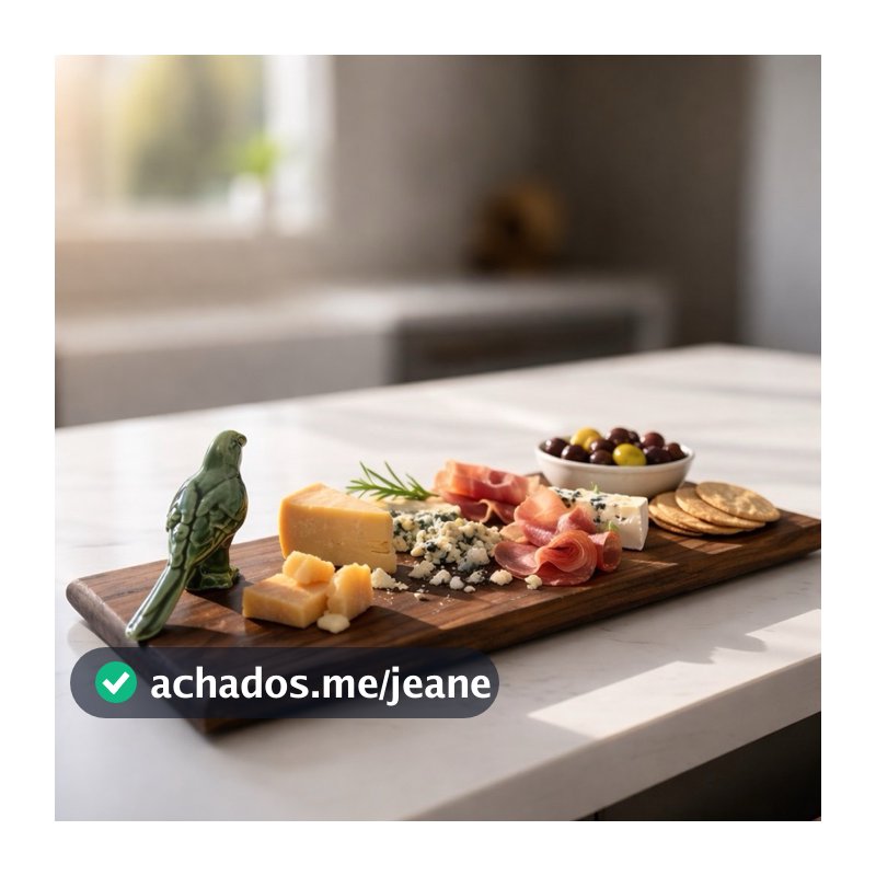 Tábua Madeira Rústico Bandeja Petisco Travessa Servir Frios