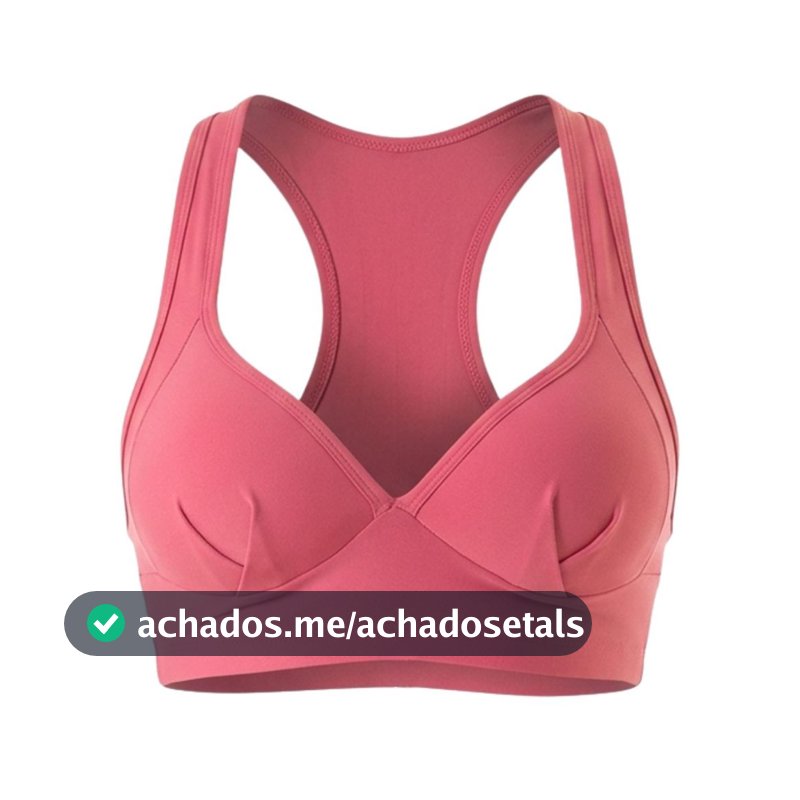 Top Nadador Fitness Feminino Roupas  Academia Liso Com Bojo