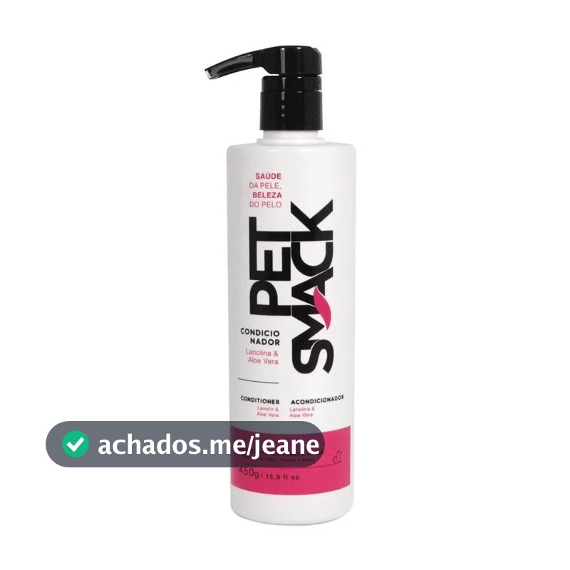 Pet Smack Condicionador 450g para Cães e Gatos Centagro