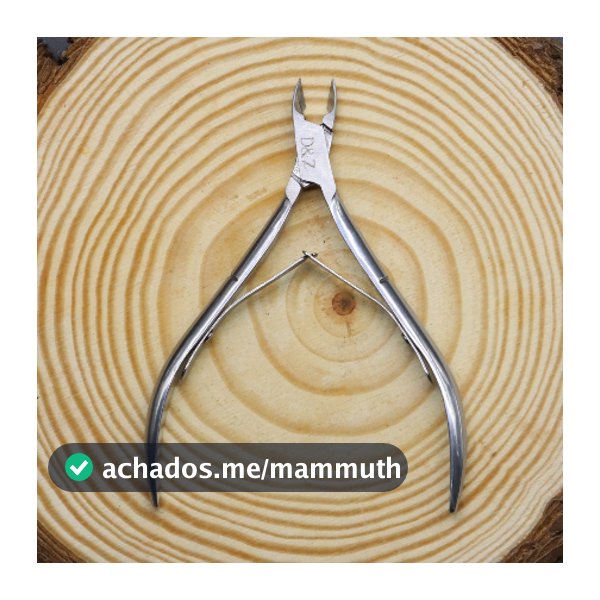 Alicate De Cutícula Aço Inox Profissional D&Z Para Manicure E Pedicure