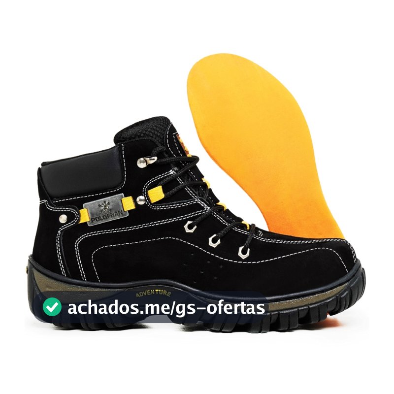 Bota Adventure Masculina Tênis PoloFran Original Coturno Botina