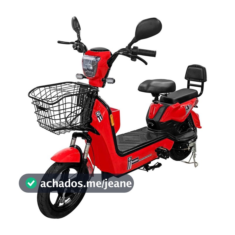 Moto Scooter Bicicleta Elétrica 500w 32km Sem CNH Autonomia 40Km