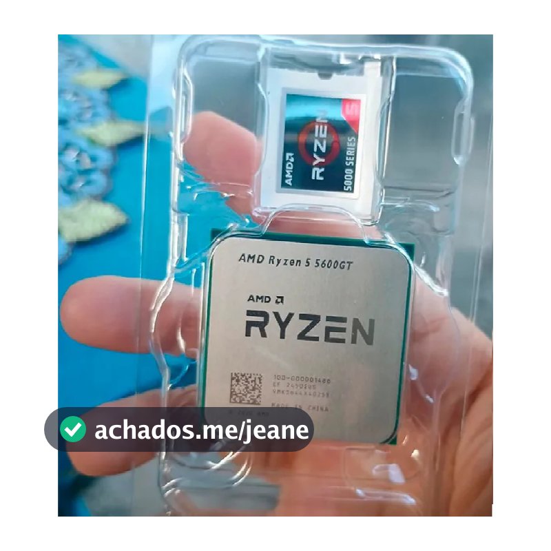 Processador AMD Ryzen 5 5600GT, 3.6GHz (4.6GHz Turbo), 6-Cores 12-Threads, AM4, OEM