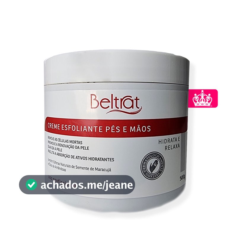 Creme Esfoliante Amêndoas 500g - Beltrat