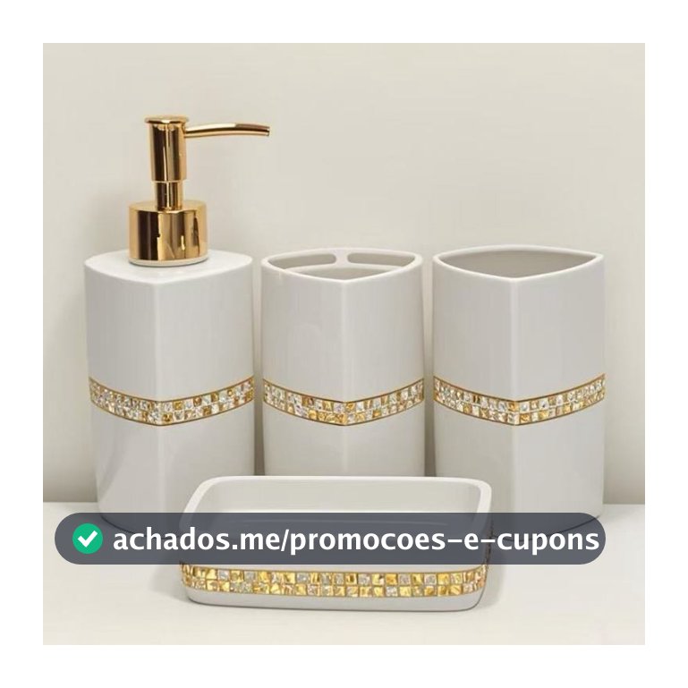 Conjunto de banheiro de luxo, suporte para sabonete líquido, suporte para escova de dentes