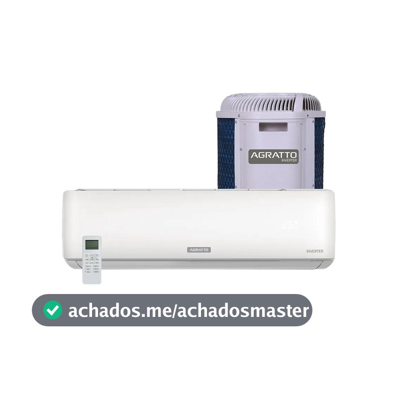 Ar Condicionado 9000 Btus Split Hi Wall Inverter Agratto Frio Zen Top 220v