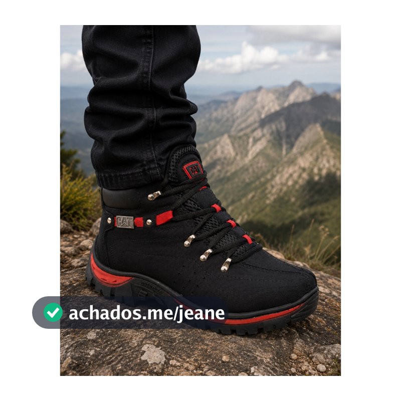 Bota Masculina Coturno Adventure Caterpillar Original