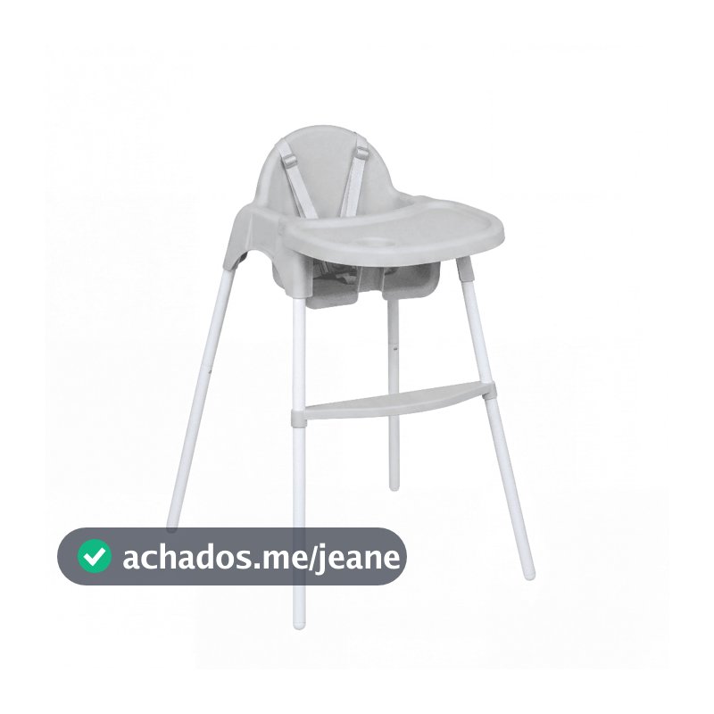 Cadeira de alimentação bebê bibbo 2 em 1 styll baby cadeirão lavável