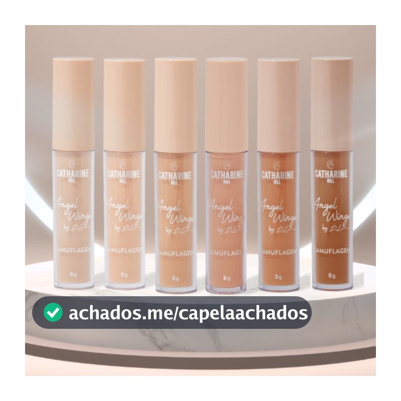 Corretivo Camuflagem Pri Lessa Catharine Hill Alta Cobertura Angel Wings 8ml Vegano